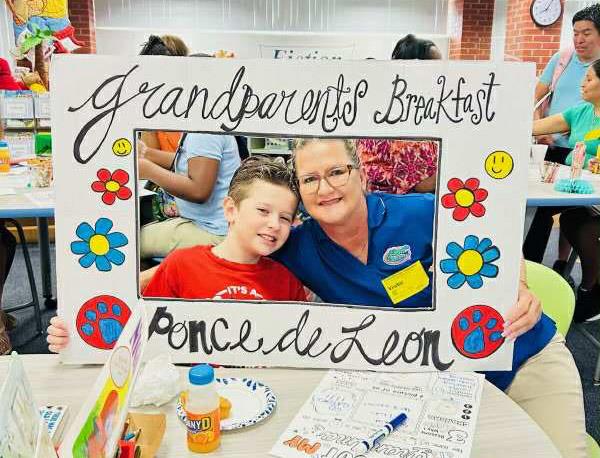 Ponce de Leon Elementary held Grandparents Day and had over 75 families attend the festivities.